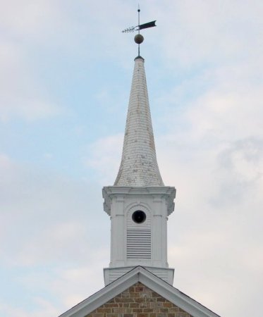 Before steeple restoration Easton PA